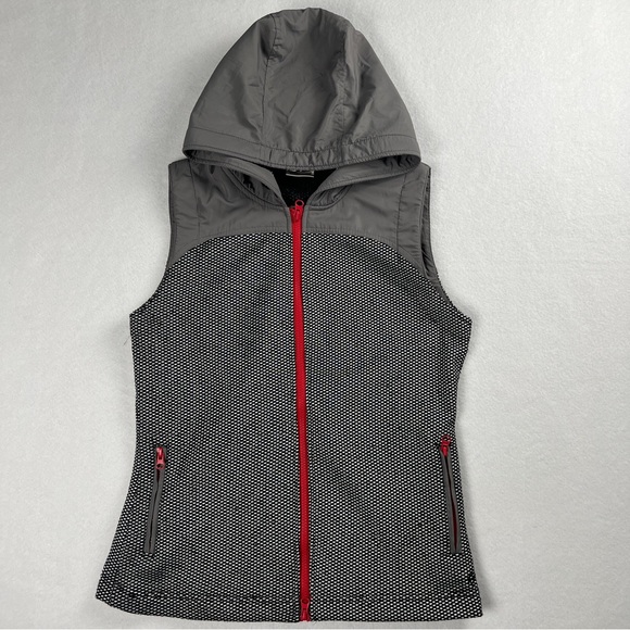 Kavu Jackets & Blazers - Kavu Women's Hooded Vest Polyester Gray‎ Medium RN#0100460